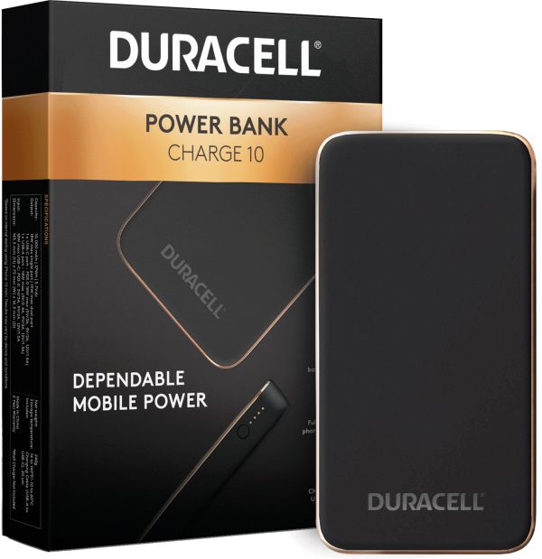 Duracell CHARGE 10 10000 mAh 18W Black (DRPB3010A)