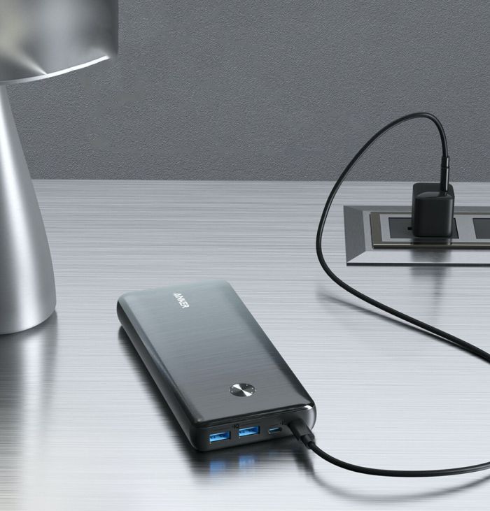 ANKER 25600 mAh PowerCore III Elite 87 Вт Чорний (A1291H11)