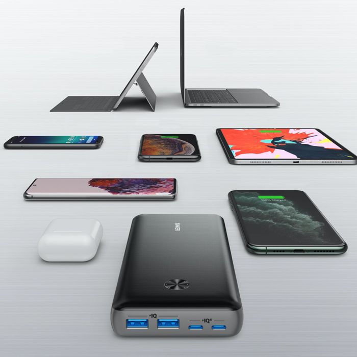 ANKER 25600 mAh PowerCore III Elite 87 Вт Чорний (A1291H11)