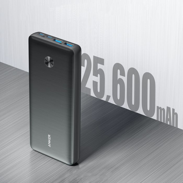 ANKER 25600 mAh PowerCore III Elite 87 Вт Чорний (A1291H11)