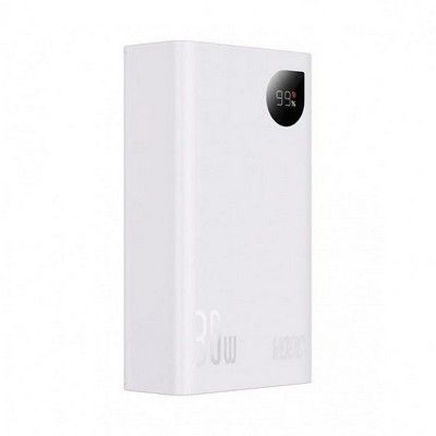 Baseus Adaman 2 Digital Display Fast Charge 30W 20000 mAh White (PPAD050002)