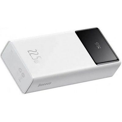 Baseus Star Lord Display 22.5W 30000 mAh White (PPXJ060102)
