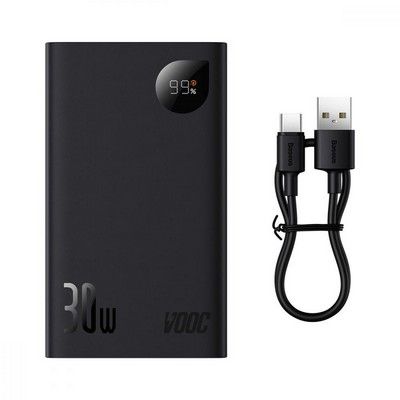 Baseus Adaman 2 Metal Digital Display 20000 mAh 30W Black (PPAD050001, PPAD050101)