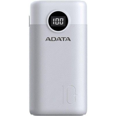 Adata Powerbank P10000QCD 10000 mAh QC/PD White (AP10000QCD-DGT-CWH)