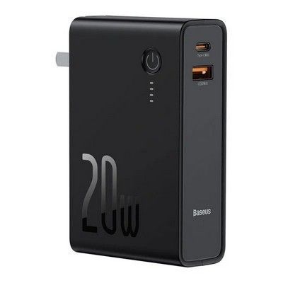 Baseus Power Station 2 Adaptor 10000 mAh 20W CN Black (PPNL010001)