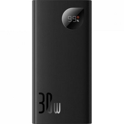 Baseus Adaman2 Digital Display Fast Charge 10000 mAh 30W Black Overseas Edition (PPAD040101)