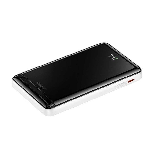 Baseus Magnetic Bracket Wireless 10000 mAh 20W White PPCX000002