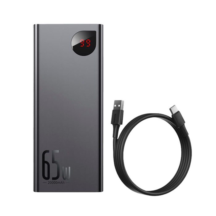 Baseus Adaman Metal Digital Display 20000 mAh 65W PPIMDA-D01
