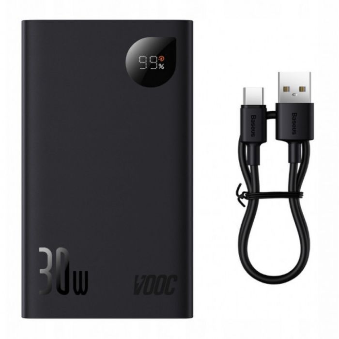Baseus 10000 mAh Baseus 30W PPAD040101 Чорний