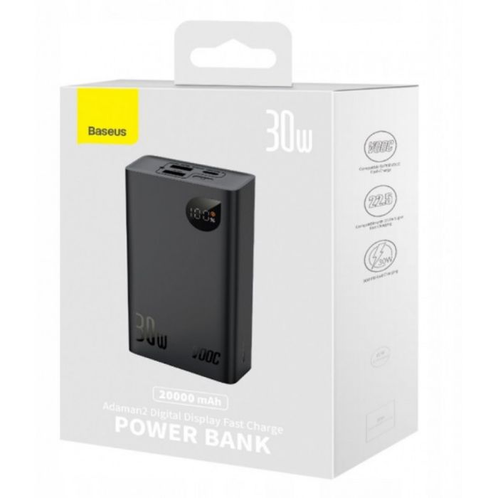Baseus 10000 mAh Baseus 30W PPAD040101 Чорний