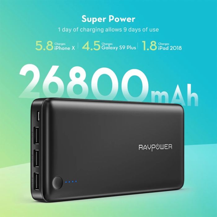 Yoobao 26800 mAhK13 Чорний