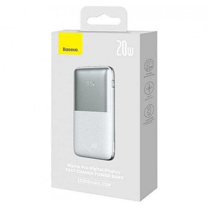 Повербанк/Power bank/10000 mAh Baseus (PPBD04010) Чорний