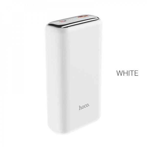 Повербанк/Power bank/10000 mAh Hoco Q1A Білий
