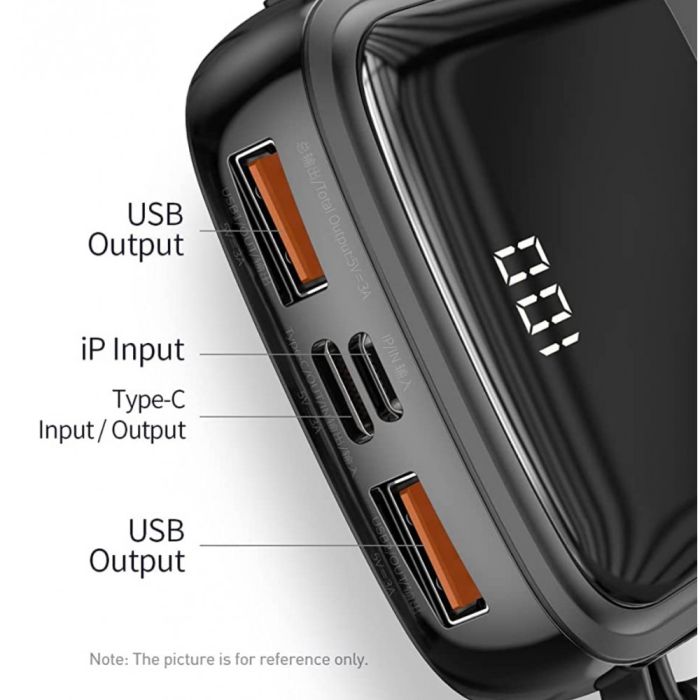 Baseus 20000 mAh(PPQD-F) Чорний