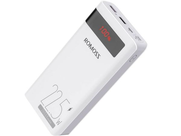 Romoss Sense8PF 30000 mAh QC 3.0 22,5Вт Білий (1009-584-01)