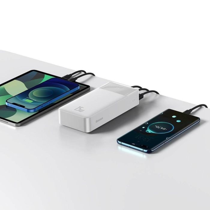 Baseus Bipow Digital Display 30000 mAh 2USB 1Type-C 3A 15W QC (PPDML-K02)