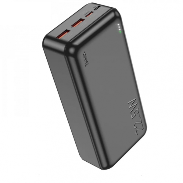 Power Bank J101B Astute Hoco 22.5W 30000mAh PD 22,2W QC3.0 Швидка зарядка (IM50098)