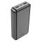Hoco J100A 20000mAh чорний | 2USB/1Type-C, 10.5W, 2.1A |