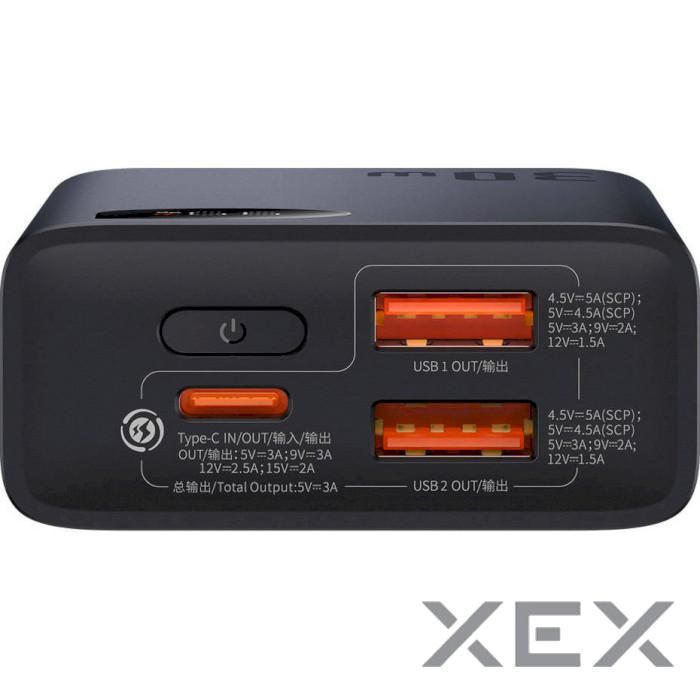 Baseus Adaman2 Digital Display Fast Charge 30W 10000 mAh (PPAD040001)