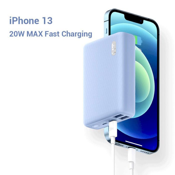 ZMi QB817 Mini 10000 mAh 22.5W блакитна