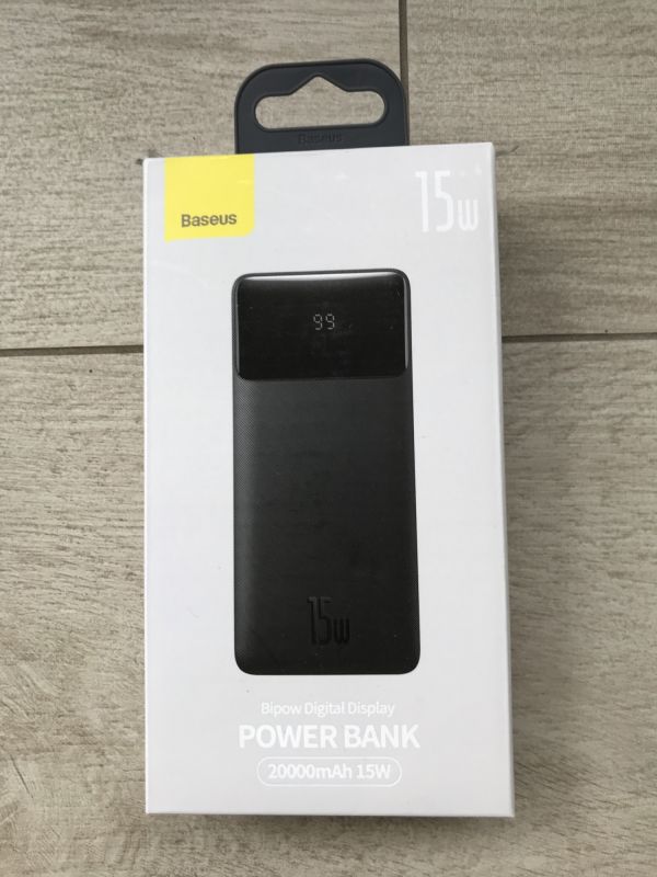 Baseus 20000 mAh 15W Чорний