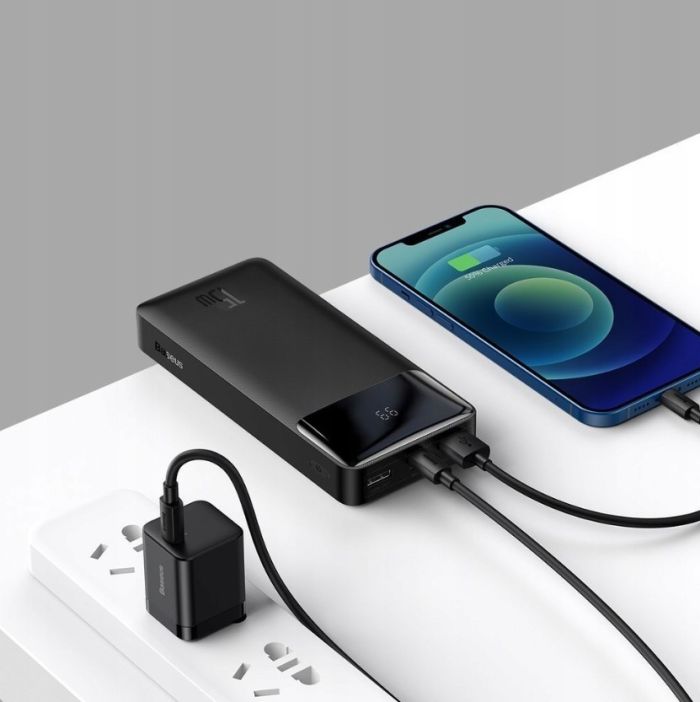 Baseus 20000 mAh 15W Чорний
