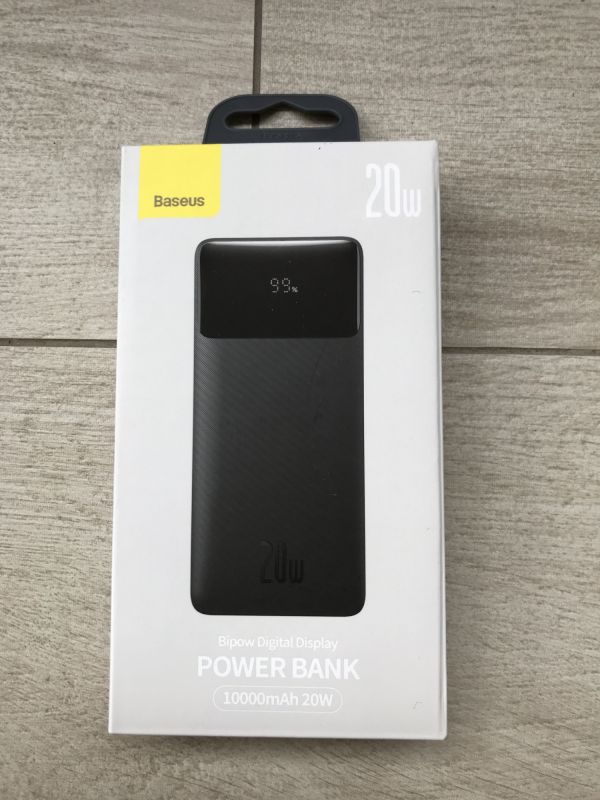 Baseus 10000 mAh 20W чорний