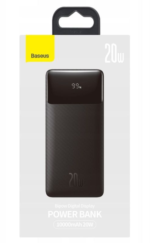 Baseus 10000 mAh 20W чорний