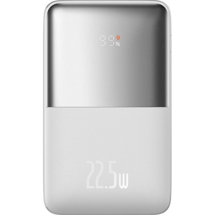 Baseus Bipow Pro Digital Display 20000 mAh PD 22.5W White (PPBD040302) [76343]