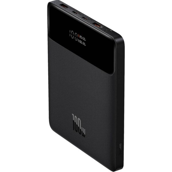 Зовнішній акумулятор Baseus Blade Digital Display 20000mAh 100W Black (PPDGL-01) [74082]