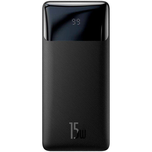 Зовнішній акумулятор Baseus Bipow Overseas 15W 10000mAh (PPBD050001) Black [76973]