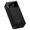 Baseus Bipow Fast Charge 30000 mAh 20W Black with USB-A to microUSB Cable (PPBD050401)