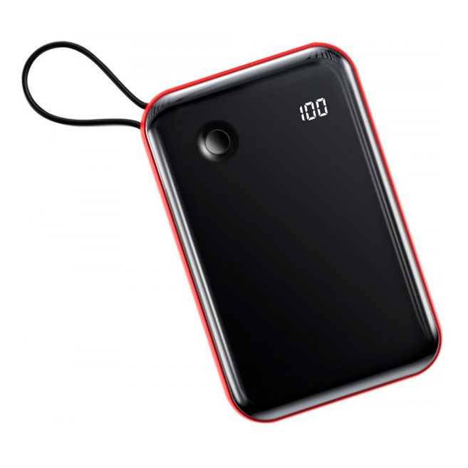Baseus  MiniS LCD Display 10000 mAh Red