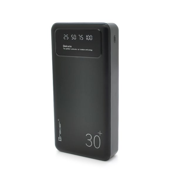 Powerbank Tracer 30000mAh 15W Black