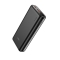 Hoco 20000 mAh J80A зі швидкою зарядкою 2USB/1Type-C, 22.5W, 5A, QC/PD| Чорний