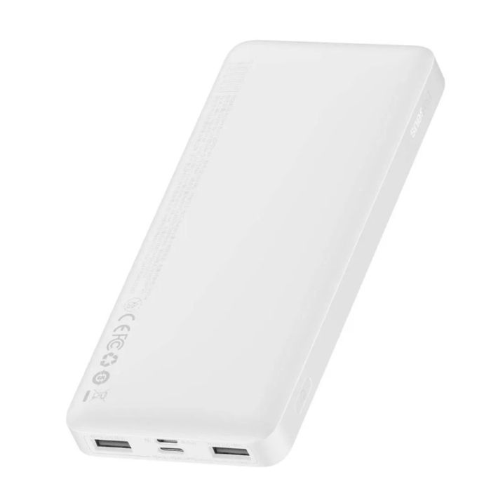 Baseus Bipow Overseas 15W 10000 mAh білий PPBD050002 / PPBD10