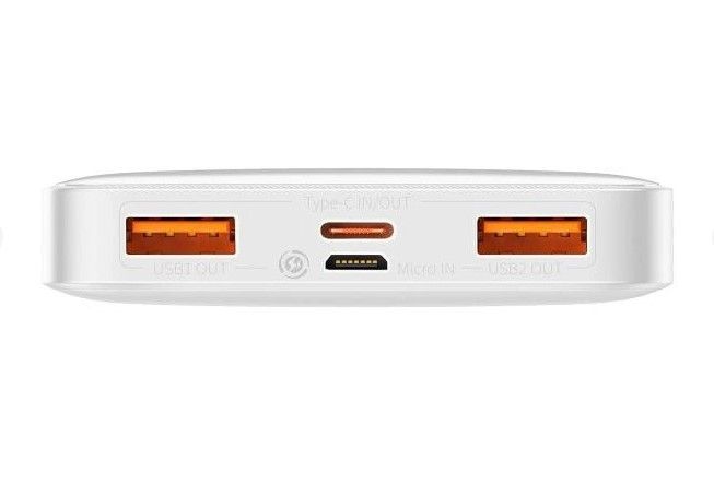 Baseus Bipow Digital Display 10000 mAh 20W Overseas Edition PPBD050502 біла