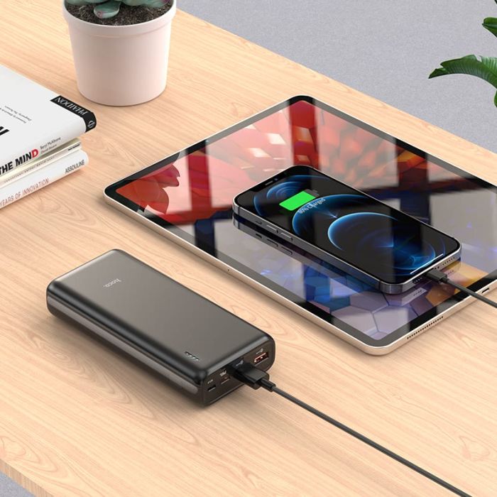 Hoco J80A 20000 mAh 22.5W QC 3.0/PD Black