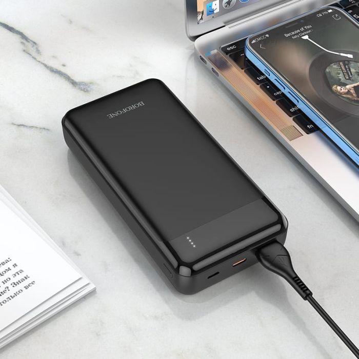 BOROFONE BJ19A 20000 mAh 20W QC 3.0/PD Black
