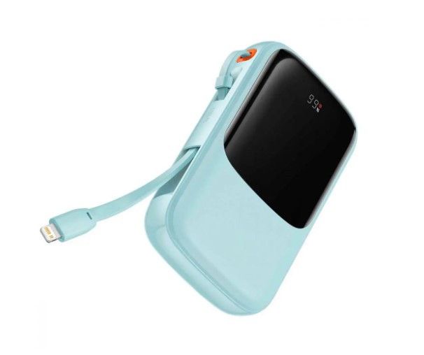 Baseus Qpow Digital Display 10000 mAh 15W iP Edition Blue PPQD050103
