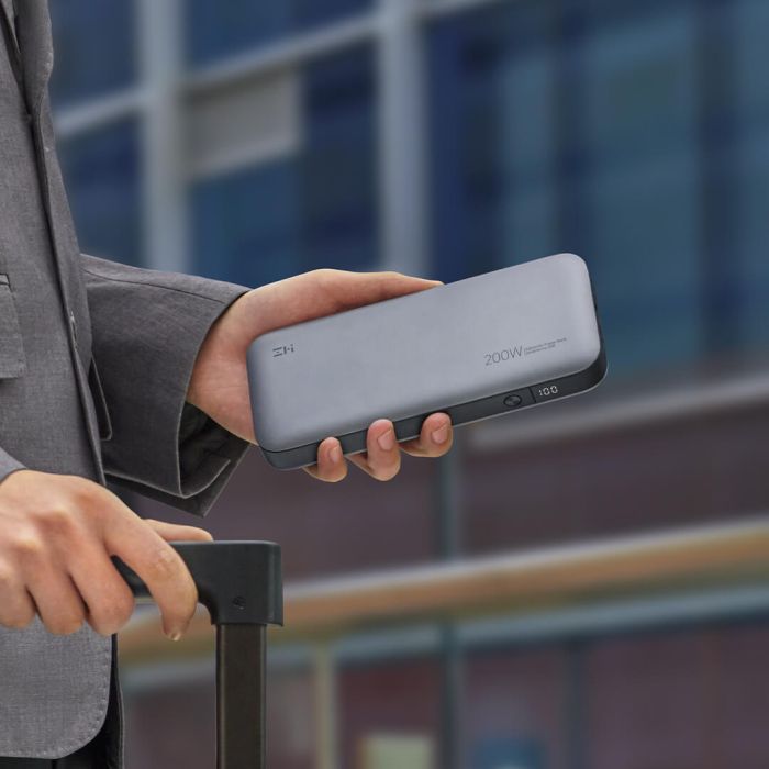 Xiaomi ZMi Multifunctional Power Bank 25000 mAh Silver (QB826G)