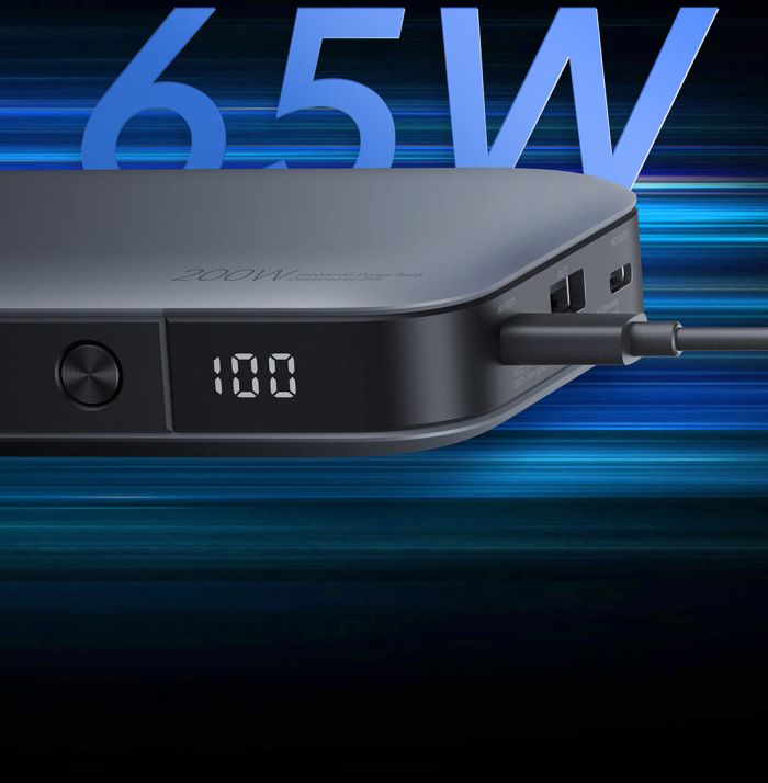 Xiaomi ZMi Multifunctional Power Bank 25000 mAh Silver (QB826G)