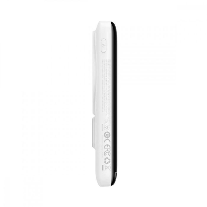 Baseus Magnetic Bracket Wireless Fast Charge 10000 mAh Type-C 20W/3A PD/QC PPCX000002 white