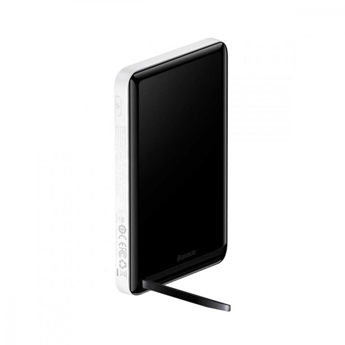Baseus Magnetic Bracket Wireless Fast Charge 10000 mAh Type-C 20W/3A PD/QC PPCX000002 white