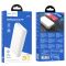 Hoco J87A (20000 mAh/Out: USB 18W QC3.0, Type-C 20W PD/In: Type-C 18W, micro 18W) з LED індикатором, Білий