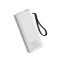 Hoco J41 Treasure Mobile (10000 mAh / Out: 2USB 5V/2A / In: Type-C, Lightning, micro-USB 5V/2A ) з LED індикатором, білий