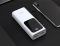 Hoco J41 Treasure Mobile (10000 mAh / Out: 2USB 5V/2A / In: Type-C, Lightning, micro-USB 5V/2A ) з LED індикатором, білий