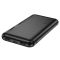 Hoco J82 Easylink (10000 mAh / Out: 2USB 5V/2A / In: Type-C, micro-USB 5V/2A ) з LED індикатором, чорний