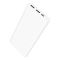 Hoco J55 Neoteric Mobile (10000 mAh / Out: 2USB 5V/2A / In: Type-C, micro-USB 5V/2A ) з LED індикатором, білий