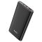 Hoco J83 (10000 mAh зі швидкою зарядкою 20W PD Type-C, 18W QC3.0 USB / Вхід: 18W Type-C, micro-USB) з LED індикатором, метал, чорний